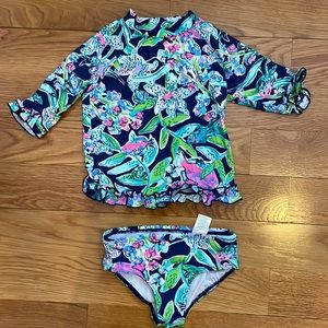 Lilly Pulitzer Girls Tankini Swim Two Piece